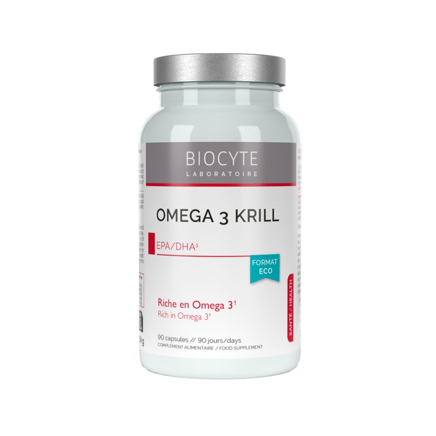 Біодоступні омега-3 жирні кислоти Biocyte Omega 3 Krill 500Mg